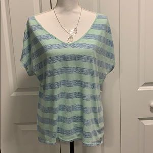 Open Cross Back American Eagle Top Size XL